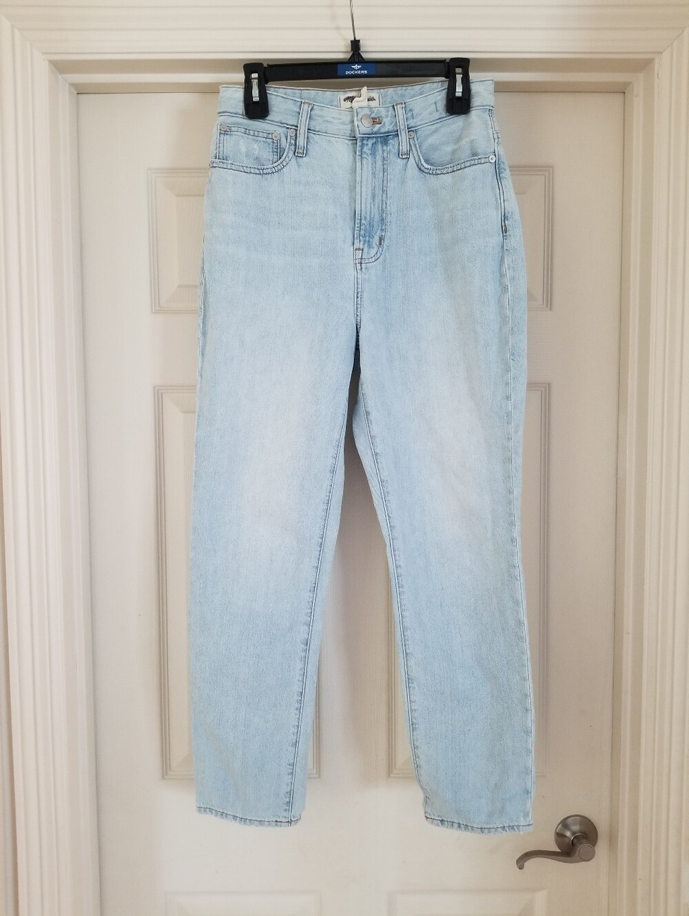 Madewell Curvy Perfect Vintage Light Wash Fitzgerald Jeans Size 26